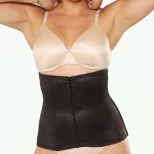 Crownette Ladies Waist Cincher Size 26 Black NWT